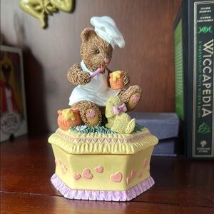 Charming Bear Chef Figurine